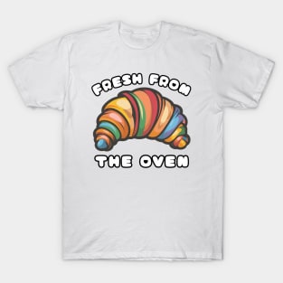 Colorful Croissant T-Shirt